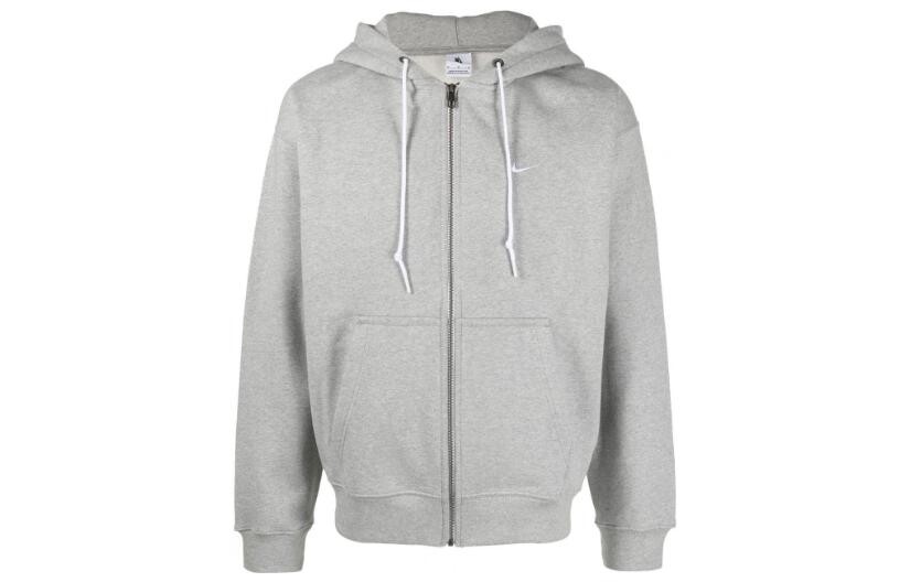 Толстовка с капюшоном Solo Swoosh на молнии Nike, серый
Толстовка с капюшоном Solo Swoosh на молнии Nike, серый