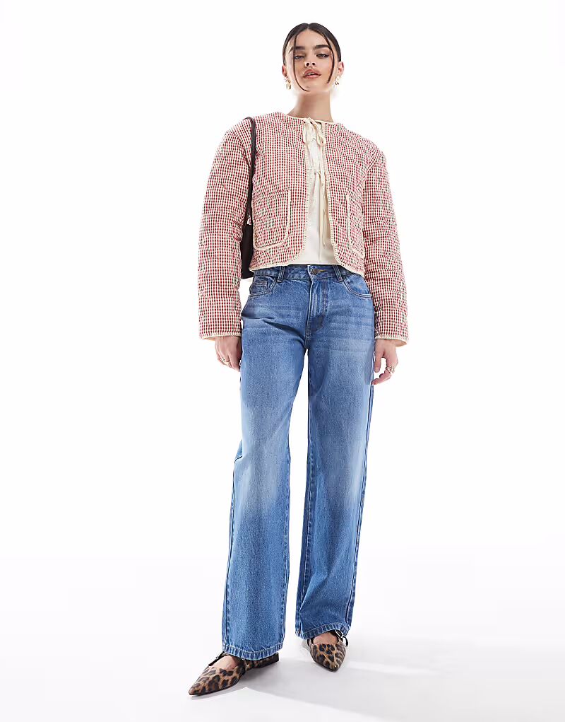 Мешковатые джинсы Daisy Street с низкой посадкой в винтажном синем цвете
Мешковатые джинсы Daisy Street с низкой посадкой в винтажном синем цвете