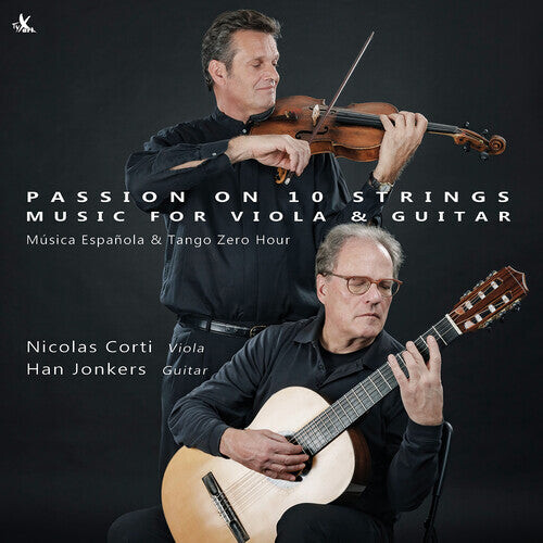 CD диск Falla / Piazzolla / Corti, Nicolas: Passion on 10 Strings - Music for Viola & Guitar - Musica Espanola
CD диск Falla / Piazzolla / Corti, Nicolas: Passion on 10 Strings - Music for Viola & Guitar - Musica Espanola