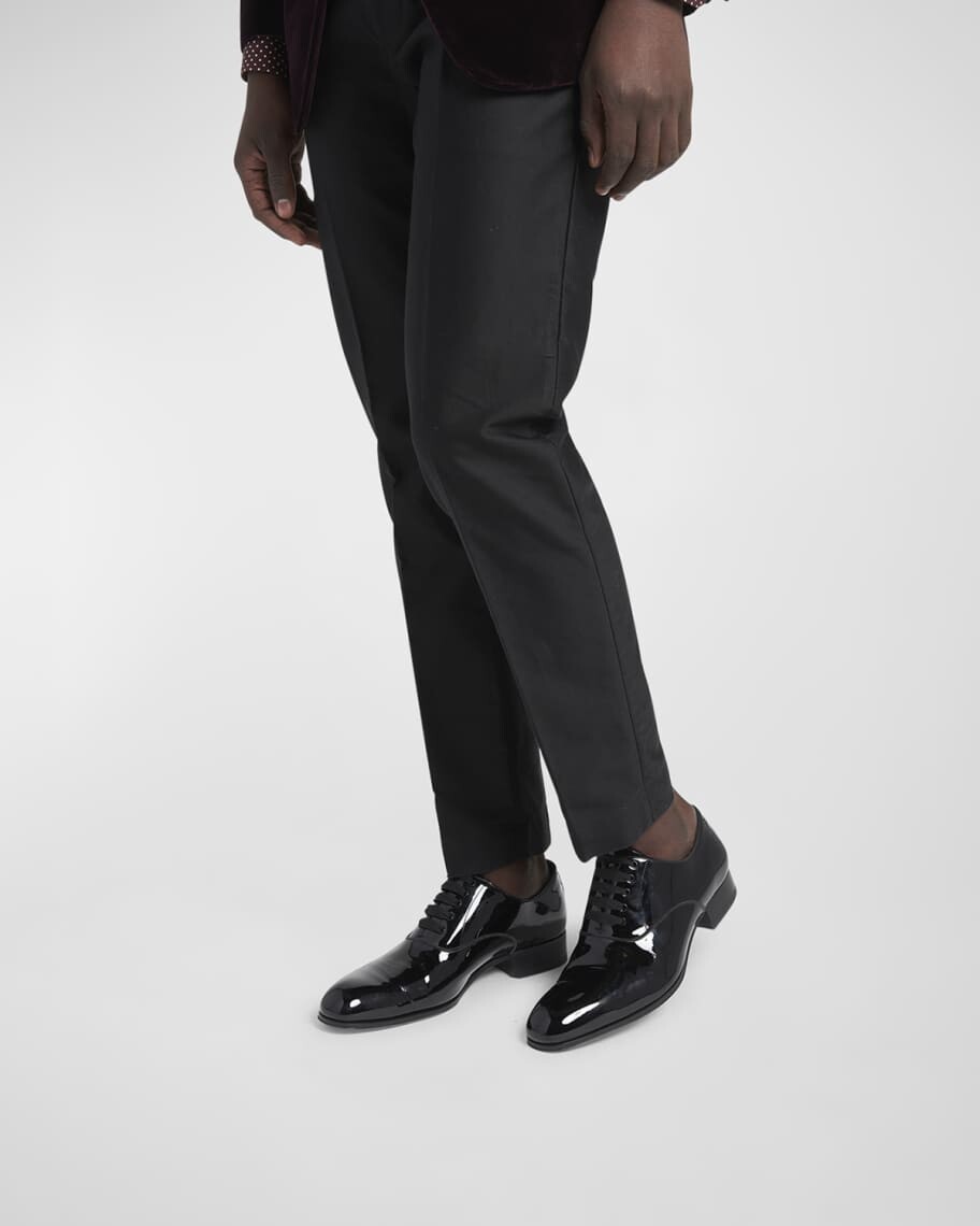 Мужские туфли-оксфорды Edgar из лакированной кожи TOM FORD 
Мужские туфли-оксфорды Edgar из лакированной кожи TOM FORD