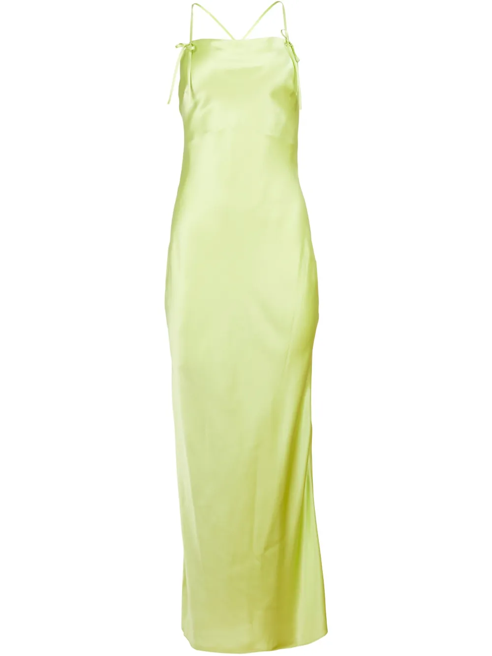 Шелковое платье Fleur Du Mal, зеленый
Шелковое платье Fleur Du Mal, зеленый