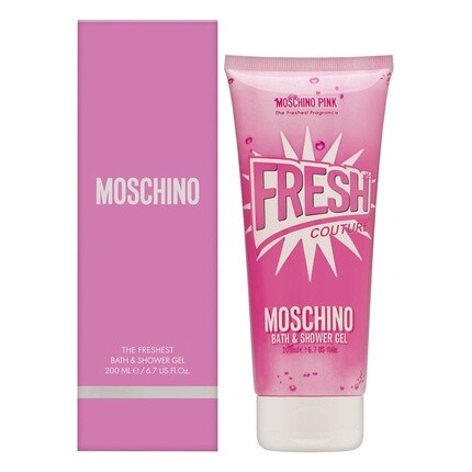 Гель для ванны и душа Pink Fresh Couture 200 мл, Moschino
Гель для ванны и душа Pink Fresh Couture 200 мл, Moschino