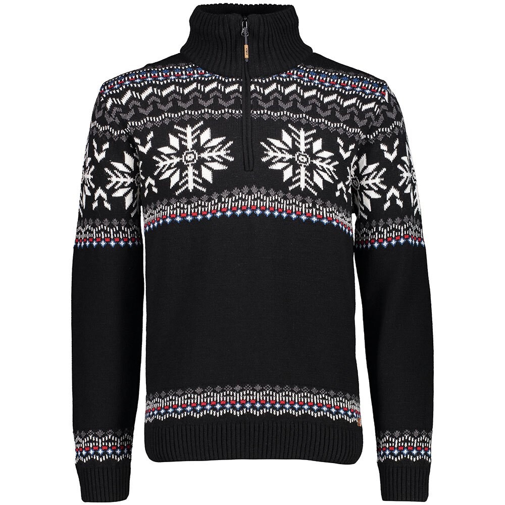 Свитер CMP 7H87805 Tricot, черный
Свитер CMP 7H87805 Tricot, черный