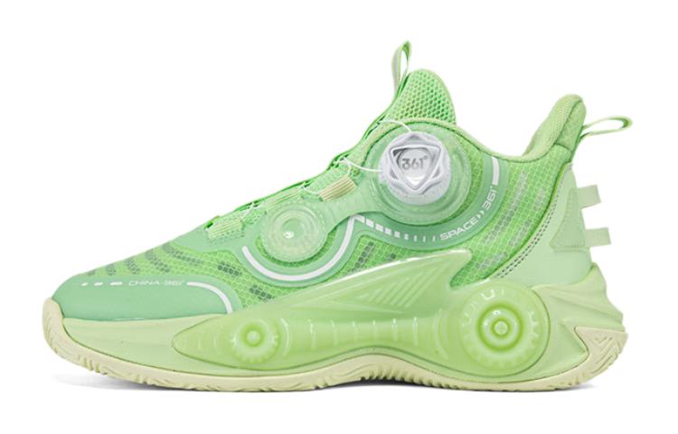 361°KIDS Детские баскетбольные кроссовки с противоскользящей подошвой, износостойкие, зеленые, белые
361°KIDS Детские баскетбольные кроссовки с противоскользящей подошвой, износостойкие, зеленые, белые