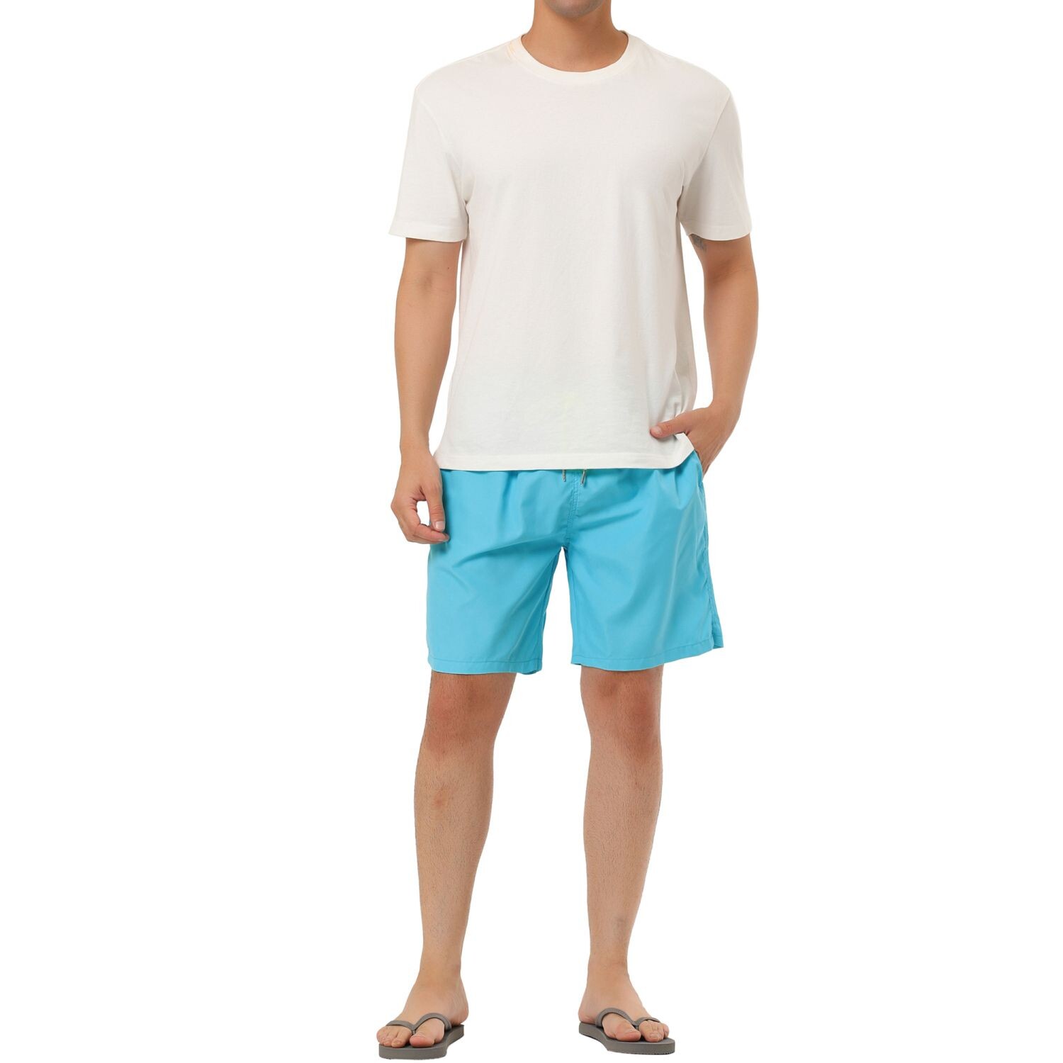 Мужские летние повседневные пляжные шорты с эластичным поясом для серфинга и сетчатой подкладкой Lars Amadeus
Мужские летние повседневные пляжные шорты с эластичным поясом для серфинга и сетчатой подкладкой Lars Amadeus