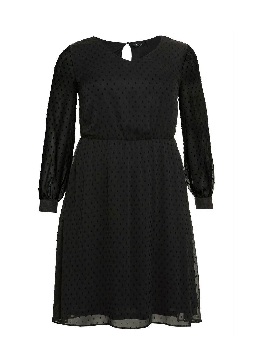 Шифоновое платье с 3D эффектом, с нижним платьем sheego, черный
Шифоновое платье с 3D эффектом, с нижним платьем sheego, черный