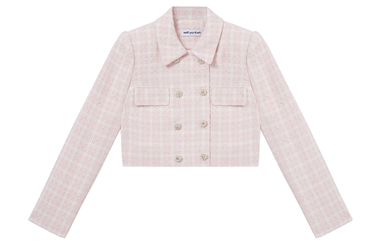 Self-portrait Женская куртка для автопортрета в красно-розовую клетку, Red and Pink Plaid
Self-portrait Женская куртка для автопортрета в красно-розовую клетку, Red and Pink Plaid