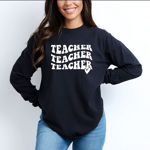 Футболка Teacher с длинным рукавом, окрашенная в технике garment dyed Simply Sage Market, Black, Черный, Футболка Teacher с длинным рукавом, окрашенная в технике garment dyed Simply Sage Market, Black
Футболка Teacher с длинным рукавом, окрашенная в технике garment dyed Simply Sage Market, Black, Черный, Футболка Teacher с длинным рукавом, окрашенная в технике garment dyed Simply Sage Market, Black