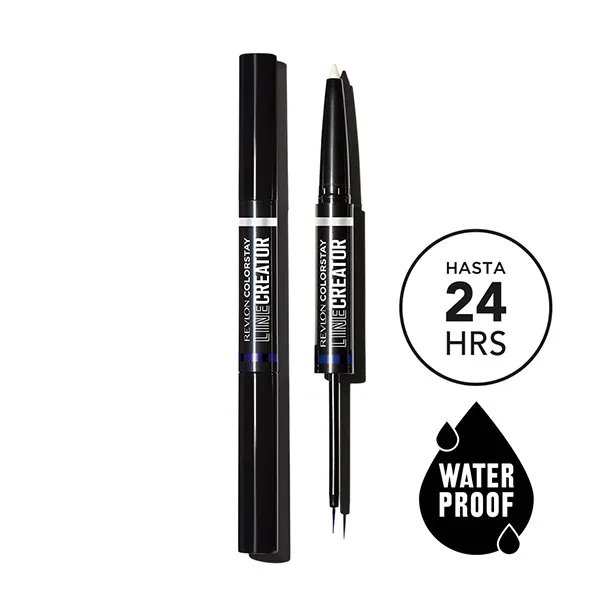 Подводка для глаз 2 в 1 Colorstay Line Creator Revlon, цвет cool as ice 
Подводка для глаз 2 в 1 Colorstay Line Creator Revlon, цвет cool as ice