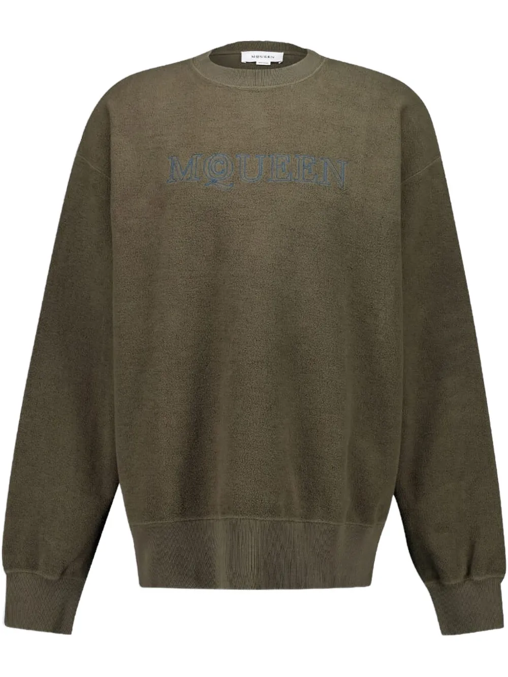 Толстовка с вышитым логотипом Alexander McQueen, зеленый
Толстовка с вышитым логотипом Alexander McQueen, зеленый