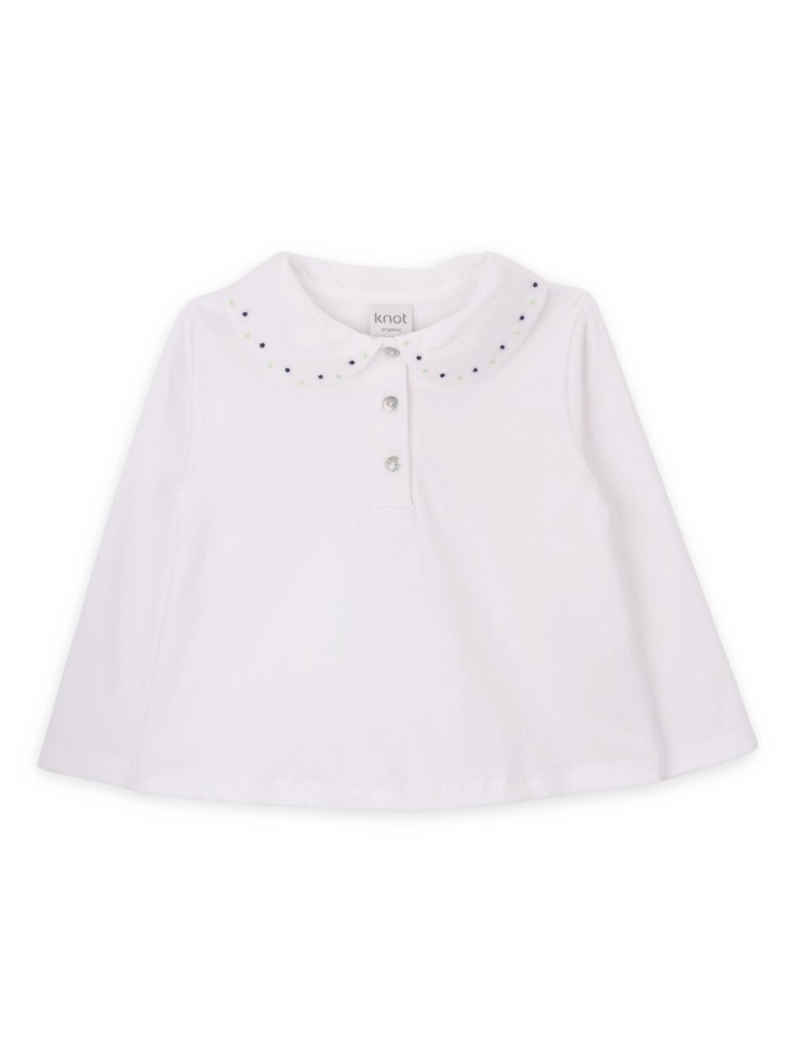 Футболка в горошек Knot, белый
Футболка в горошек Knot, белый