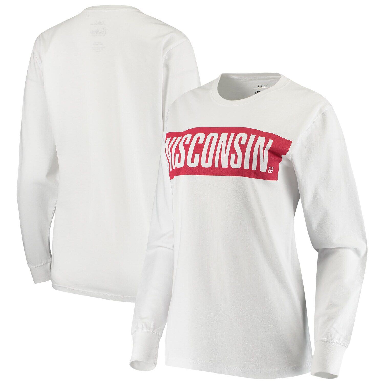 Женская футболка с длинным рукавом Pressbox White Wisconsin Badgers Big Block Whiteout
Женская футболка с длинным рукавом Pressbox White Wisconsin Badgers Big Block Whiteout