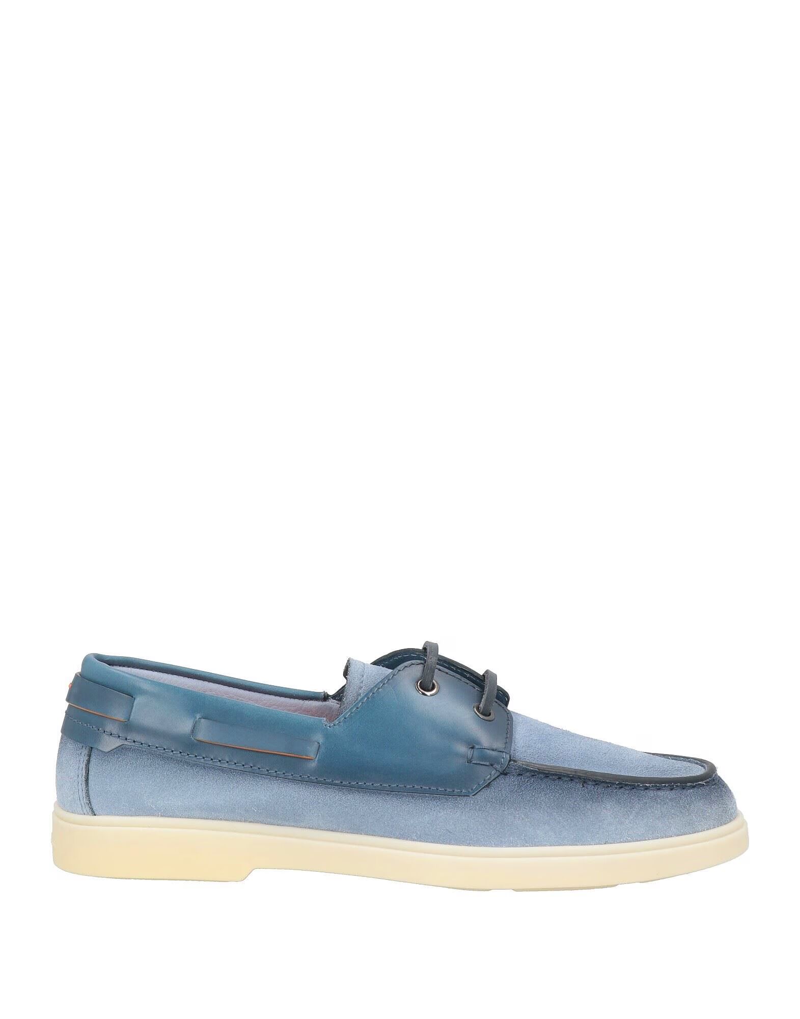 Лоферы Santoni, серо-синий
Лоферы Santoni, серо-синий