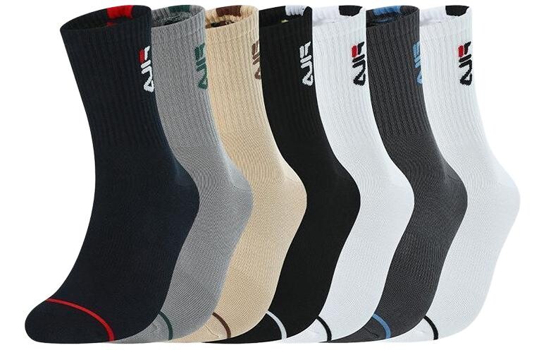 Мужские носки до середины икры FILA, цвет (Standard White + Cryogenic Gray + Sand Khaki + Shadow Gray + Le
Мужские носки до середины икры FILA, цвет (Standard White + Cryogenic Gray + Sand Khaki + Shadow Gray + Le