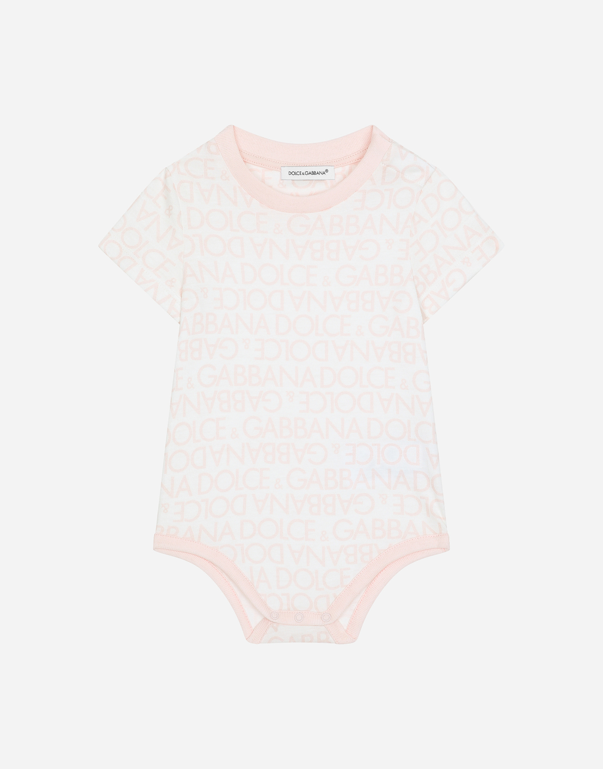 Боди из джерси с принтом логотипа по всей поверхности DOLCE & GABBANA, розовый
Боди из джерси с принтом логотипа по всей поверхности DOLCE & GABBANA, розовый