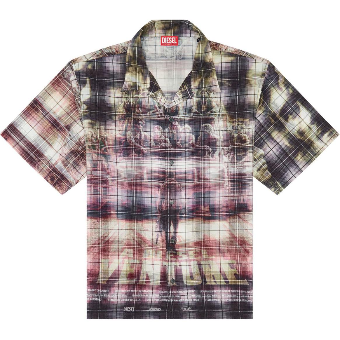 Футболка S Tilborg Checked DIESEL, Зеленая/Черная
Футболка S Tilborg Checked DIESEL, Зеленая/Черная