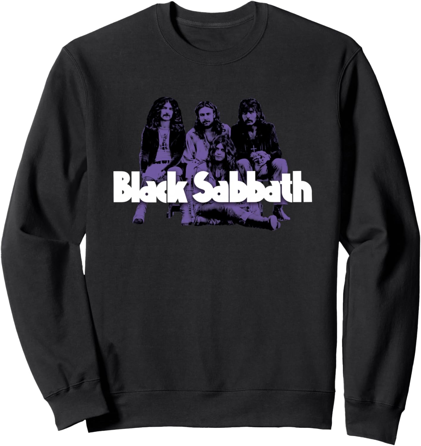 Официальная фиолетовая толстовка Black Sabbath с фотографией, черная, размер S
Официальная фиолетовая толстовка Black Sabbath с фотографией, черная, размер S