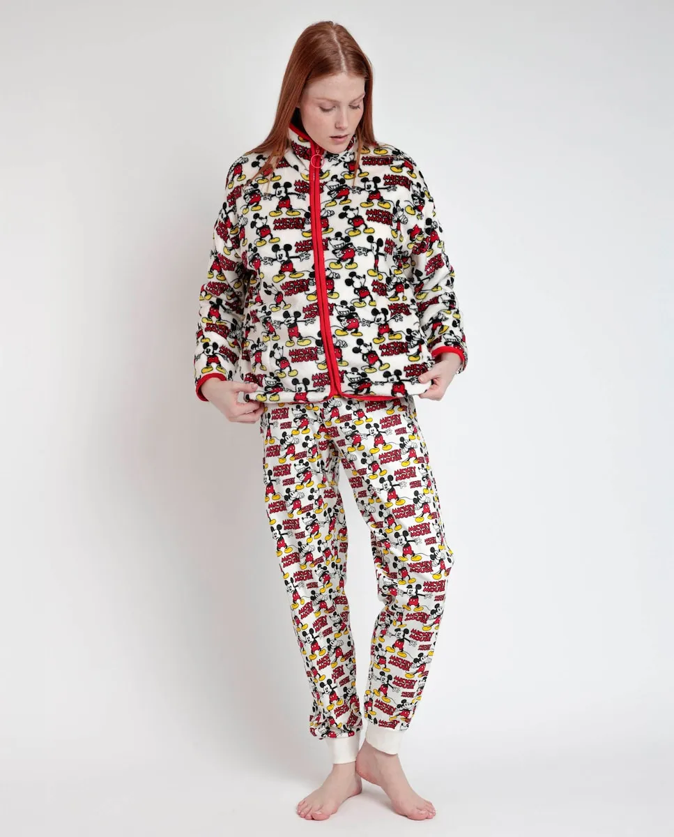 Женский халат с длинными рукавами из теплой ткани красного цвета Disney
Женский халат с длинными рукавами из теплой ткани красного цвета Disney