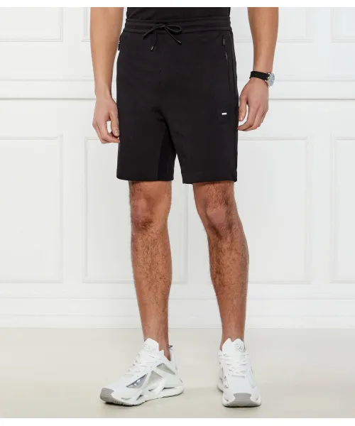 Шорты с вырезом на шее Regular fit Boss Green, черный
Шорты с вырезом на шее Regular fit Boss Green, черный