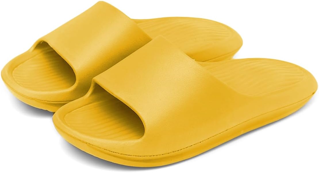 Домашние тапочки для женщин и мужчин, тапочки для ванной, противоскользящие домашние туфли, шлепанцы для душа, тапочки для бассейна и пляжа Auxdiq, желтый
Домашние тапочки для женщин и мужчин, тапочки для ванной, противоскользящие домашние туфли, шлепанцы для душа, тапочки для бассейна и пляжа Auxdiq, желтый