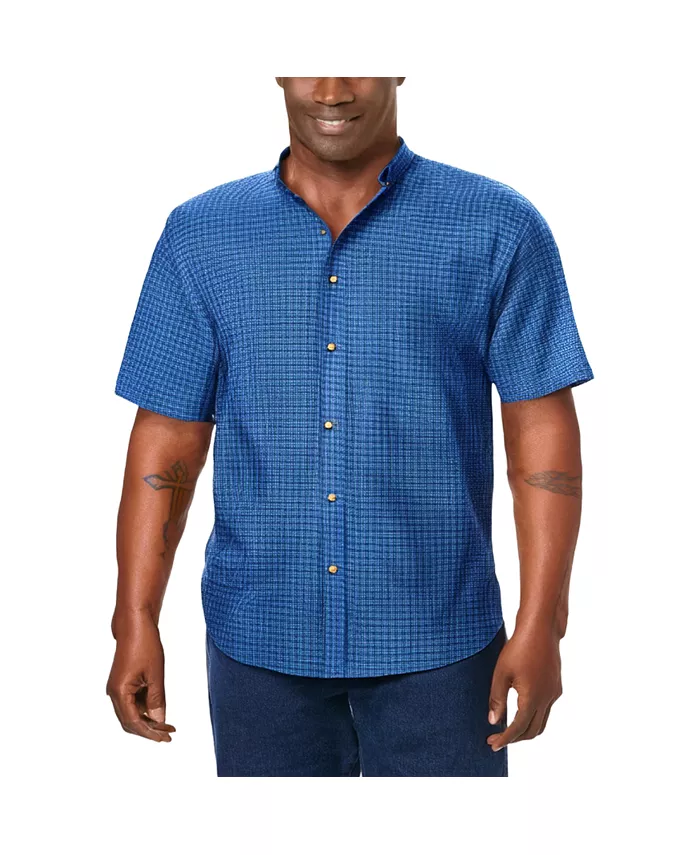 Мужская спортивная рубашка с коротким рукавом, не требующая глажки KingSize, синий
Мужская спортивная рубашка с коротким рукавом, не требующая глажки KingSize, синий