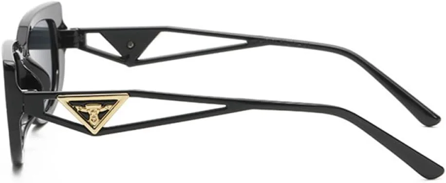 Солнцезащитные очки «кошачий глаз» в тонкой оправе для женщин, стильные солнцезащитные очки в форме полого треугольника для мужчин, модные ретро-очки generic, T-tea
Солнцезащитные очки «кошачий глаз» в тонкой оправе для женщин, стильные солнцезащитные очки в форме полого треугольника для мужчин, модные ретро-очки generic, T-tea