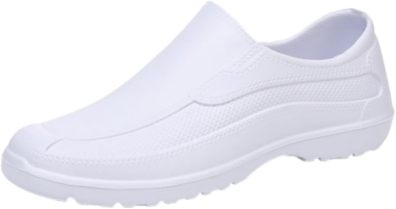 Мужские всесезонные резиновые сапоги HoaloX из EVA - легкие, водоотталкивающие, противоскользящие для повседневных поездок и работы, белый
Мужские всесезонные резиновые сапоги HoaloX из EVA - легкие, водоотталкивающие, противоскользящие для повседневных поездок и работы, белый