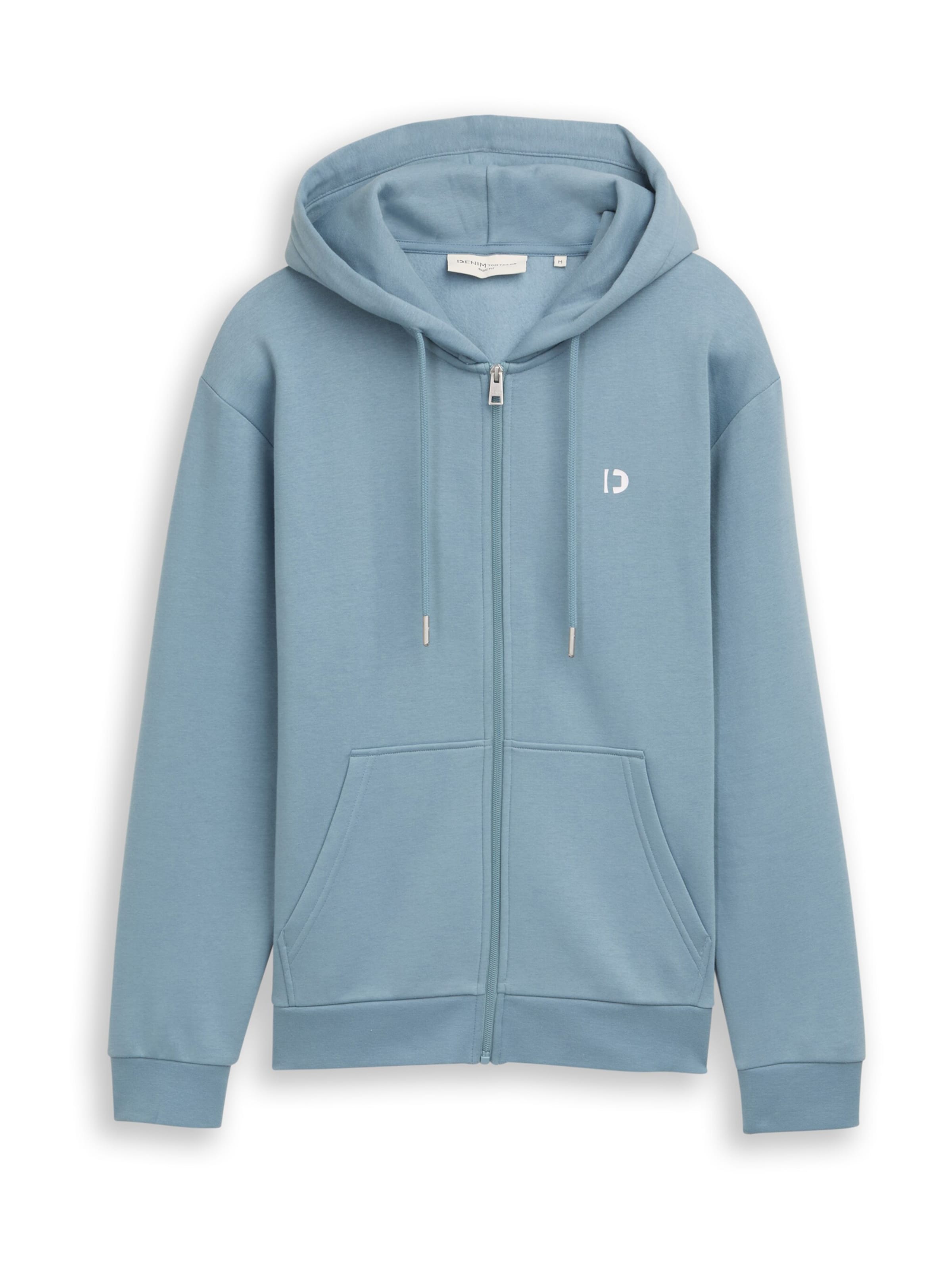 TOM TAILOR DENIM Толстовка с молнией в пыльно-голубом цвете
TOM TAILOR DENIM Толстовка с молнией в пыльно-голубом цвете