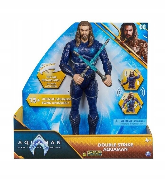 Двойная фигурка из фильма Страйк Аквамен Spin Master
Двойная фигурка из фильма Страйк Аквамен Spin Master