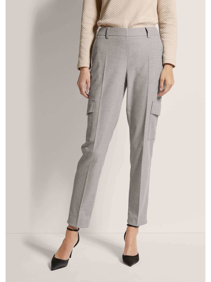 MADELEINE Светло-серые/меланжевые брюки-карго
MADELEINE Светло-серые/меланжевые брюки-карго