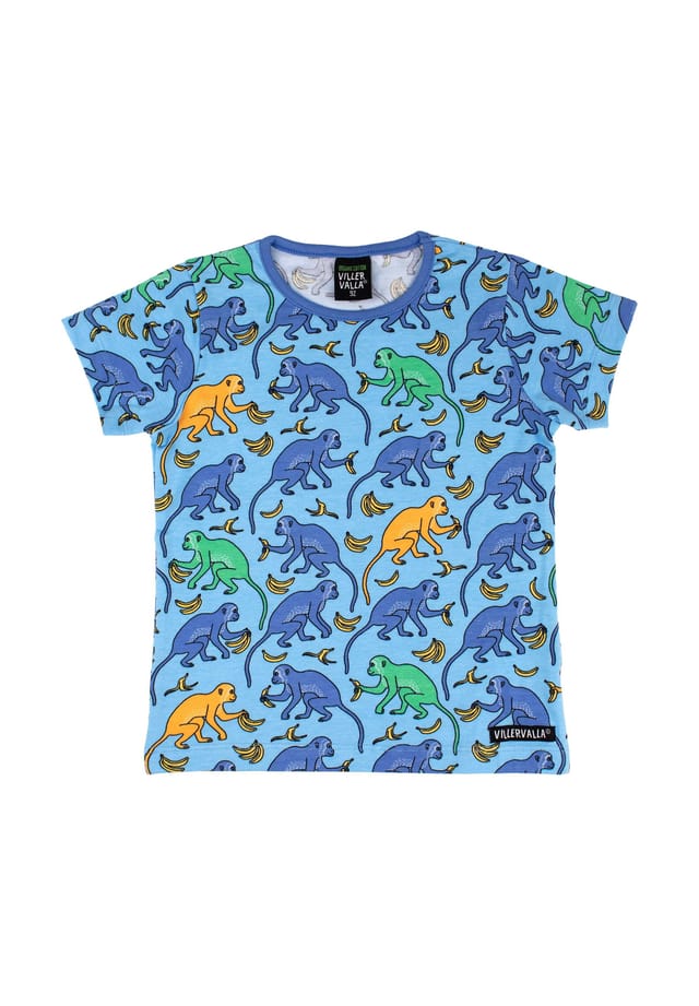 Футболка с обезьяной Villervalla, синий
Футболка с обезьяной Villervalla, синий