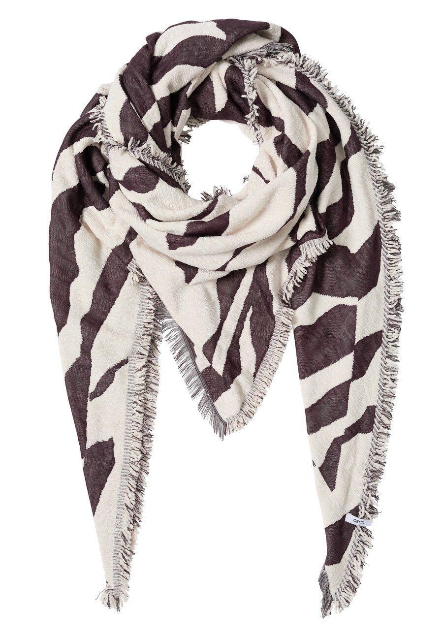 Шарф CECIL Chenille, Beige/Brown
Шарф CECIL Chenille, Beige/Brown