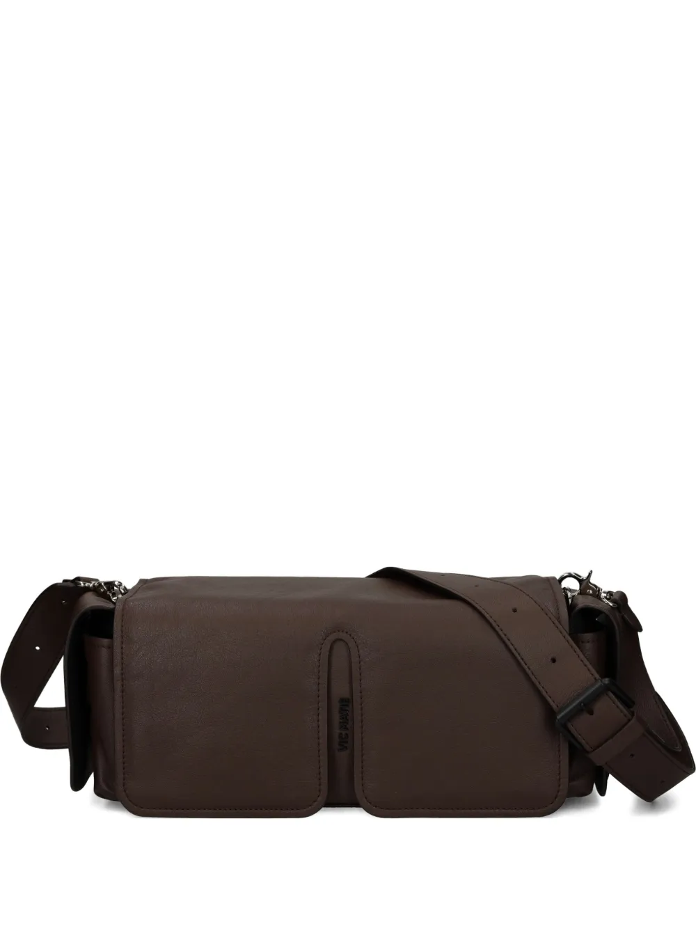 Сумка через плечо из кожи с клапаном Vic Matie, коричневый 
Сумка через плечо из кожи с клапаном Vic Matie, коричневый