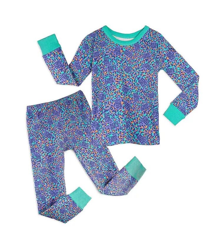 Обтягивающая пижама из 100 % органического хлопка Big Girls Rebel x Kids Fair Trade, комплект из 2 предметов Mightly, фиолетовый
Обтягивающая пижама из 100 % органического хлопка Big Girls Rebel x Kids Fair Trade, комплект из 2 предметов Mightly, фиолетовый