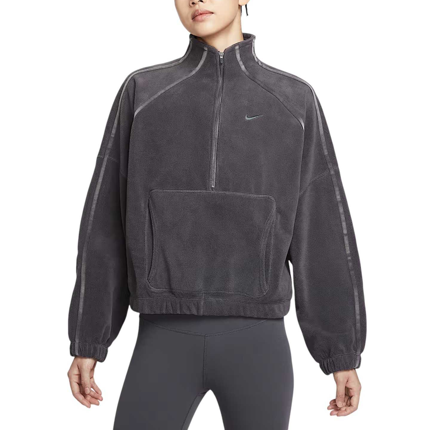 Therma Sweatshirts Women's Thunder Gray/Dark Shadow Nike, серый
Therma Sweatshirts Women's Thunder Gray/Dark Shadow Nike, серый