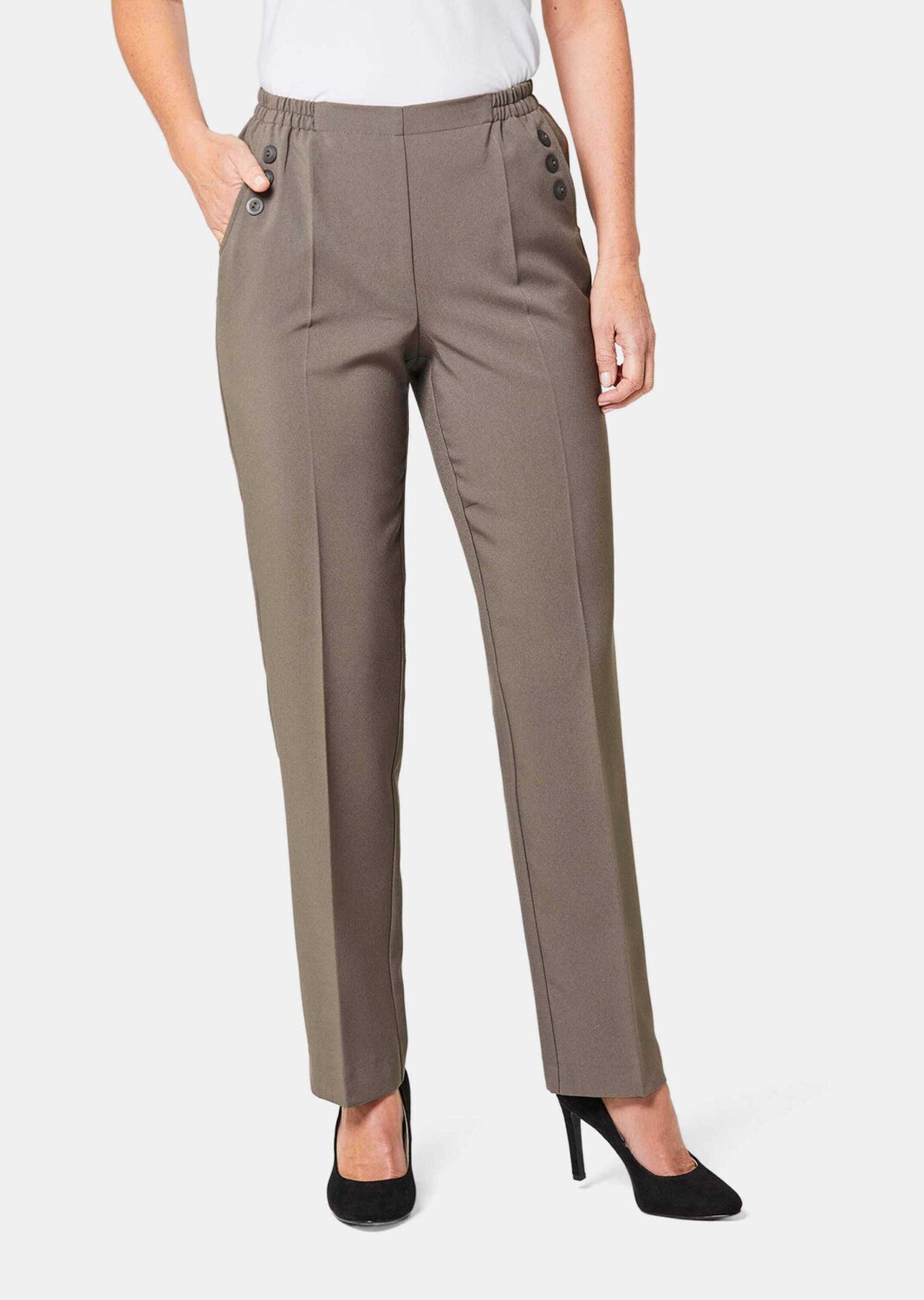 Брюки GOLDNER Reise, серо-коричневый
Брюки GOLDNER Reise, серо-коричневый