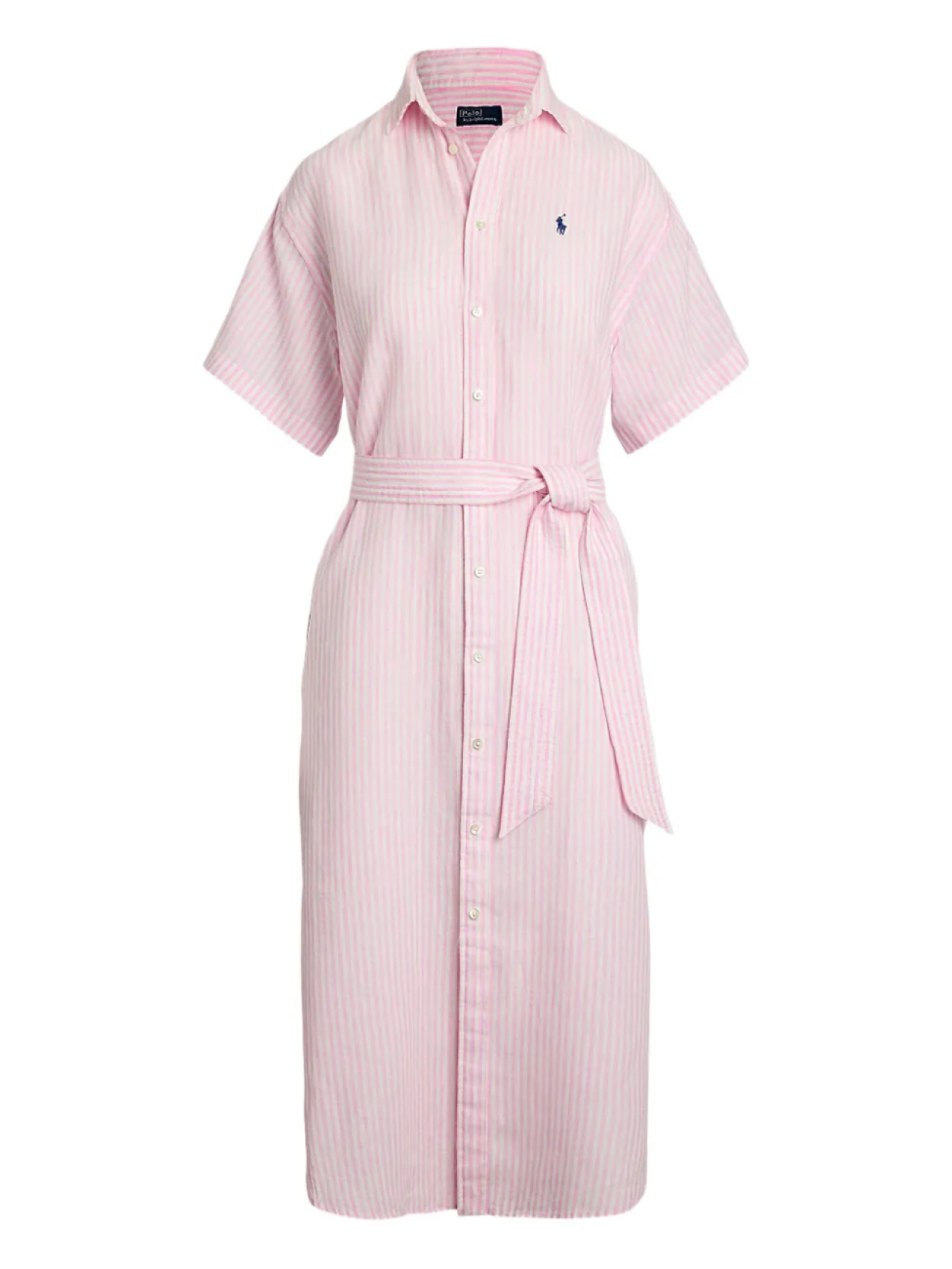 Платье Polo Ralph Lauren из льна с короткими рукавами, розовый
Платье Polo Ralph Lauren из льна с короткими рукавами, розовый