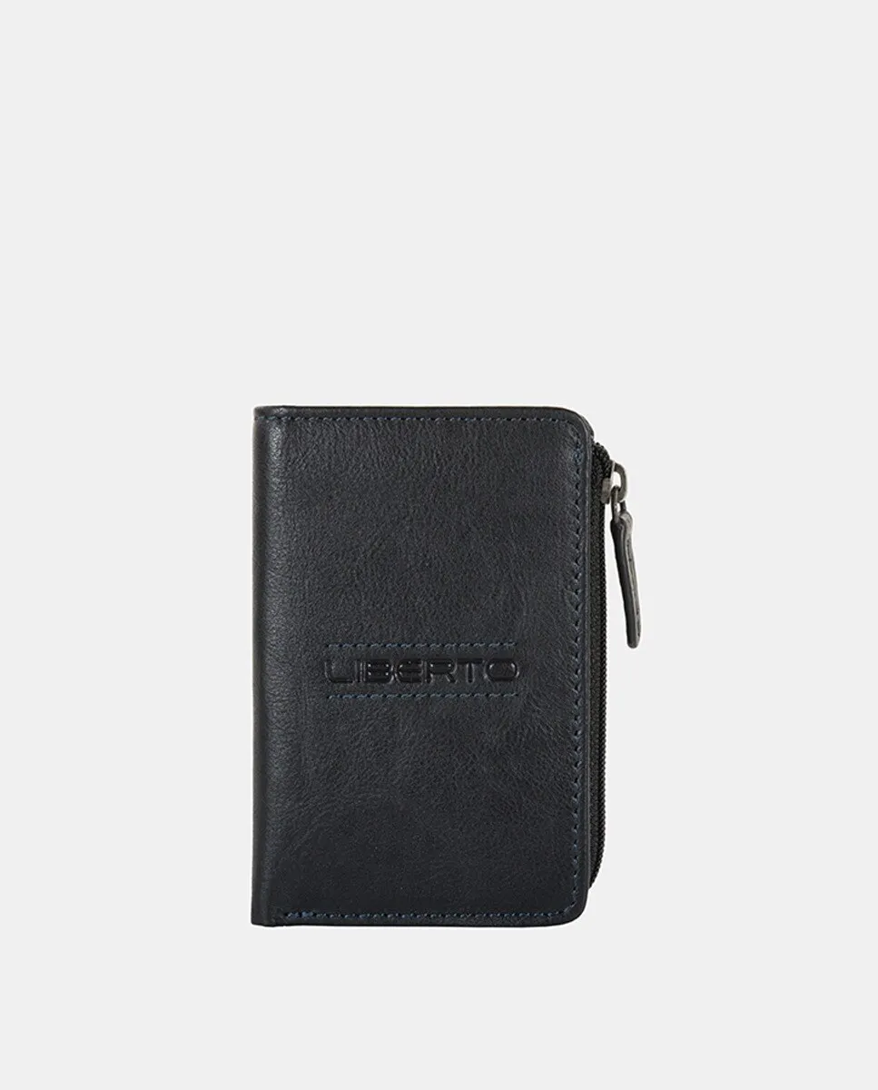Мужской кошелек на молнии Liberto, чёрный
Мужской кошелек на молнии Liberto, чёрный
