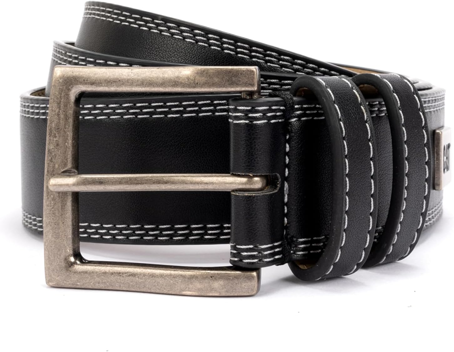 Мужской ремень CAT с тройной строчкой, Black
Мужской ремень CAT с тройной строчкой, Black