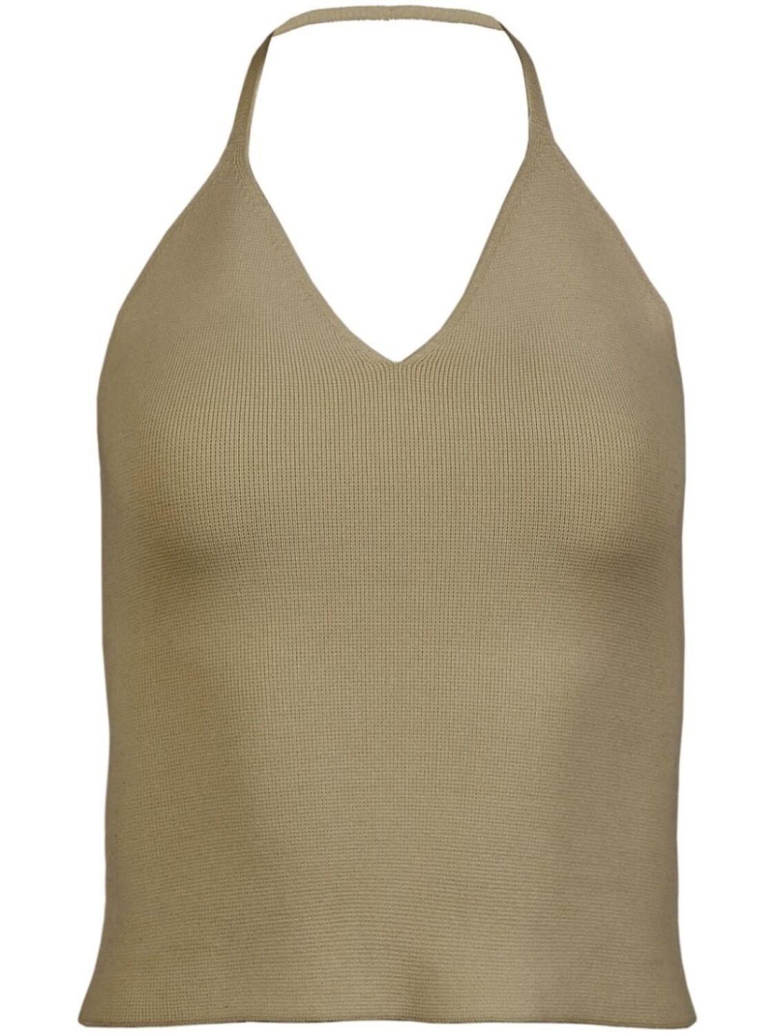 KHAITE топ The Thaiane с вырезом халтер, зеленый
KHAITE топ The Thaiane с вырезом халтер, зеленый