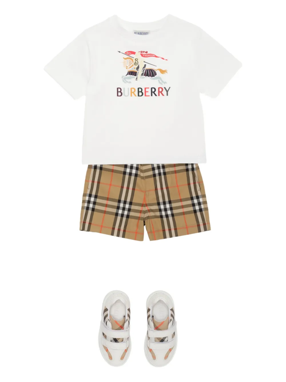 Футболка с принтом Equestrian Knight Burberry Kids, белый
Футболка с принтом Equestrian Knight Burberry Kids, белый