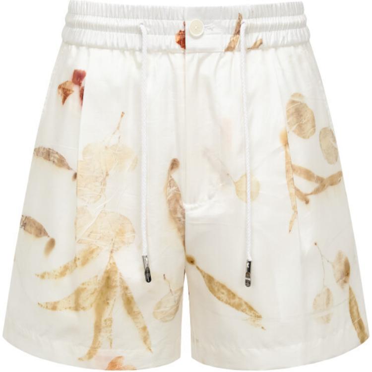 Шорты с принтом Abstract и кулиской Feng Chen Wang, белый
Шорты с принтом Abstract и кулиской Feng Chen Wang, белый