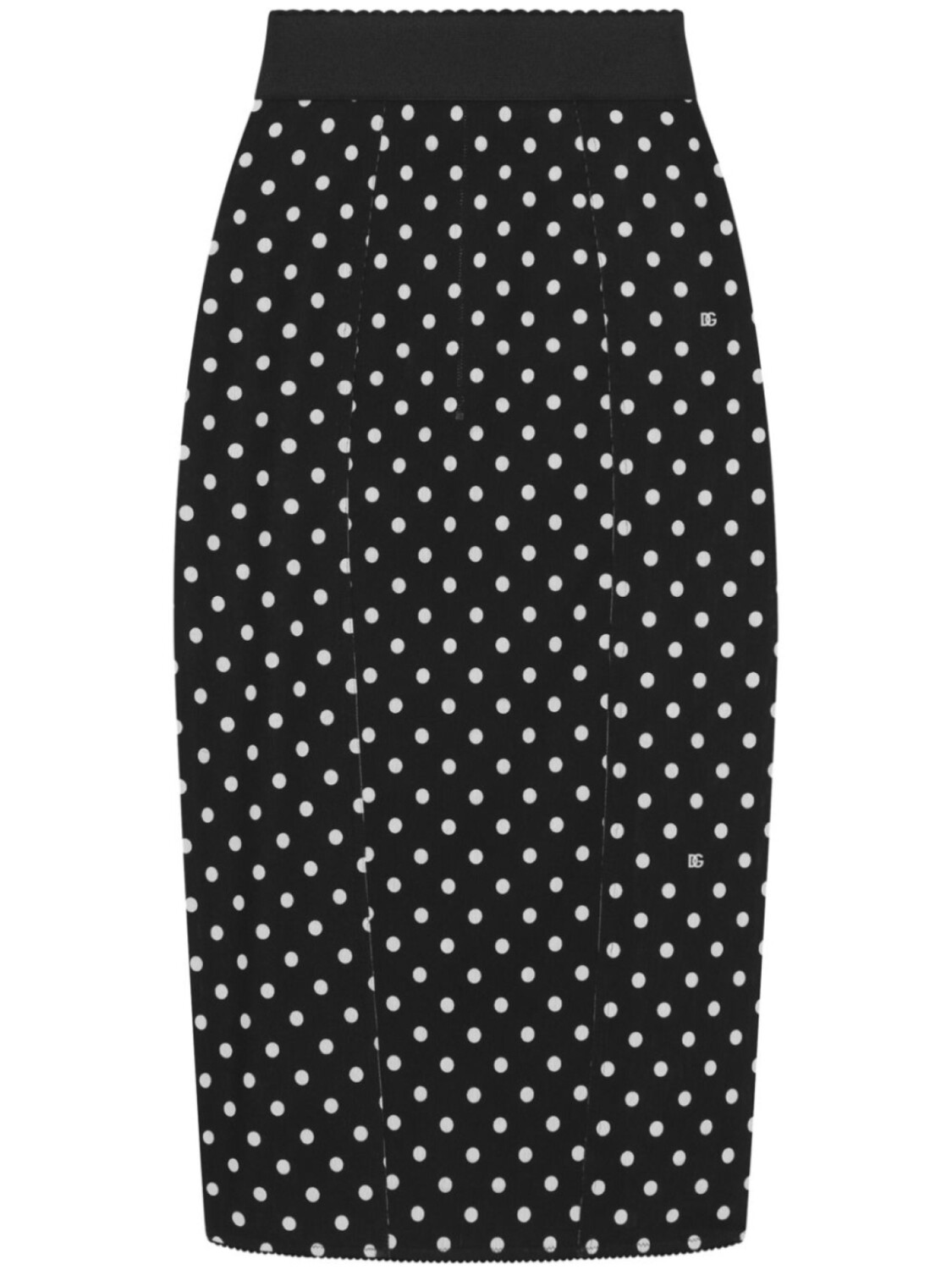Dolce & Gabbana юбка-карандаш в горох, черный
Dolce & Gabbana юбка-карандаш в горох, черный