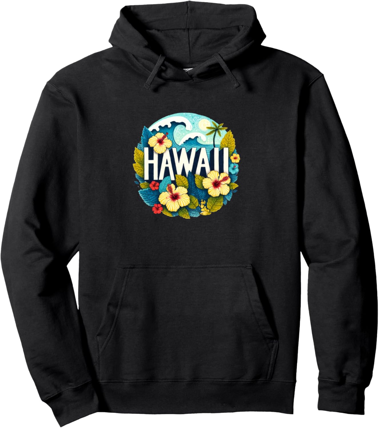 Ретро-гавайская толстовка с изображением цветка гибискуса Hawaii Bubb, черный
Ретро-гавайская толстовка с изображением цветка гибискуса Hawaii Bubb, черный
