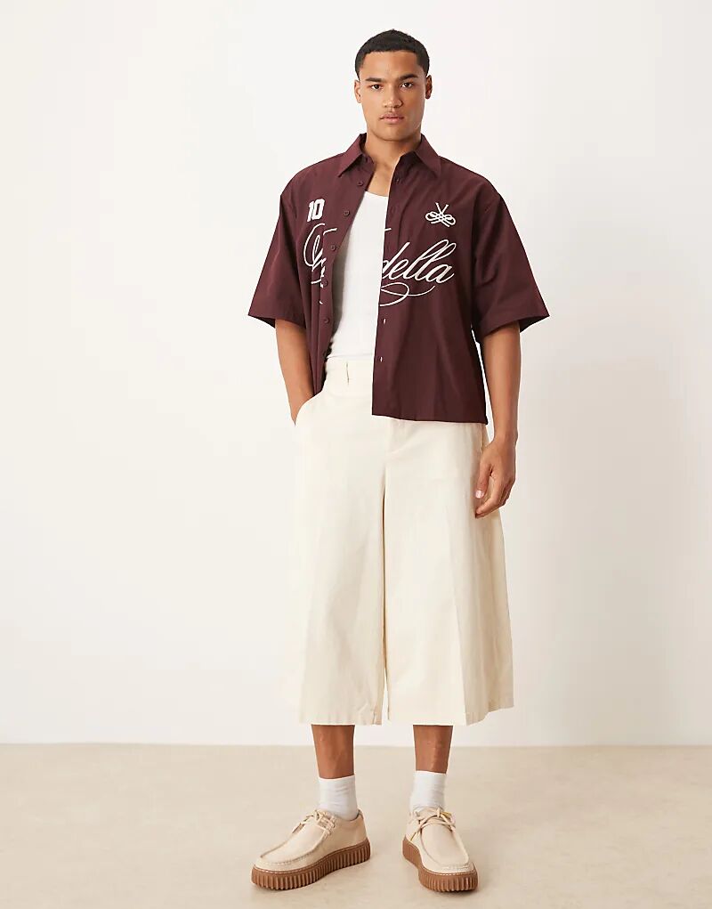 Длинные шорты ASOS DESIGN очень широкого кроя бежевого цвета
Длинные шорты ASOS DESIGN очень широкого кроя бежевого цвета