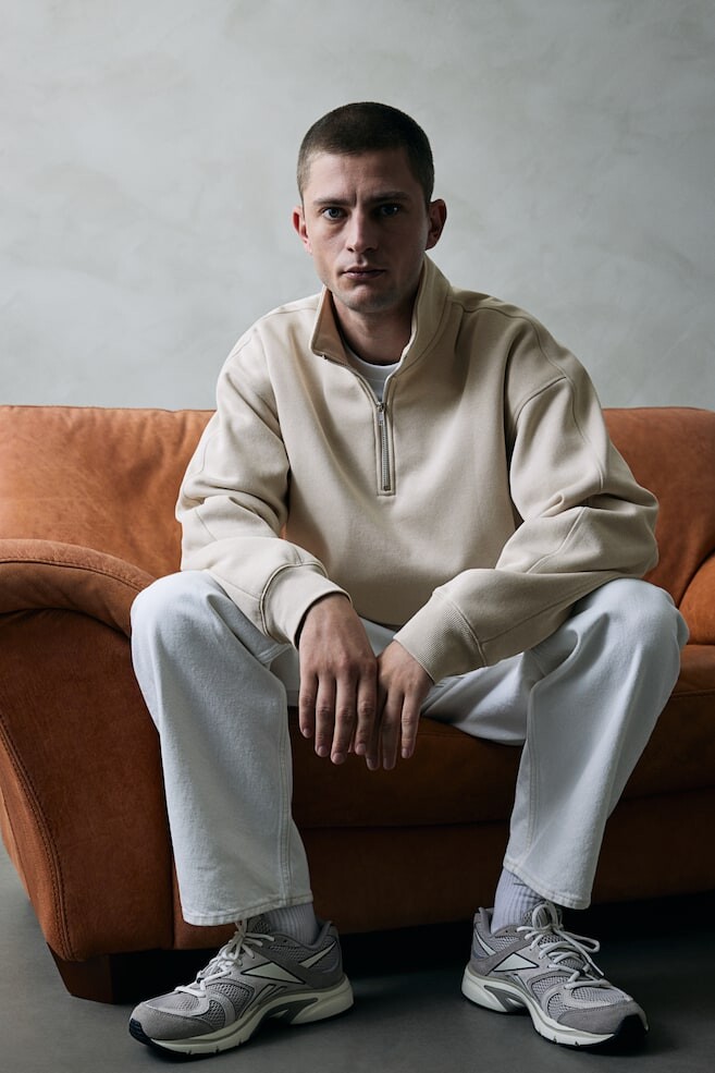 Толстовка thermolite на молнии свободного кроя H&M, бежевый
Толстовка thermolite на молнии свободного кроя H&M, бежевый