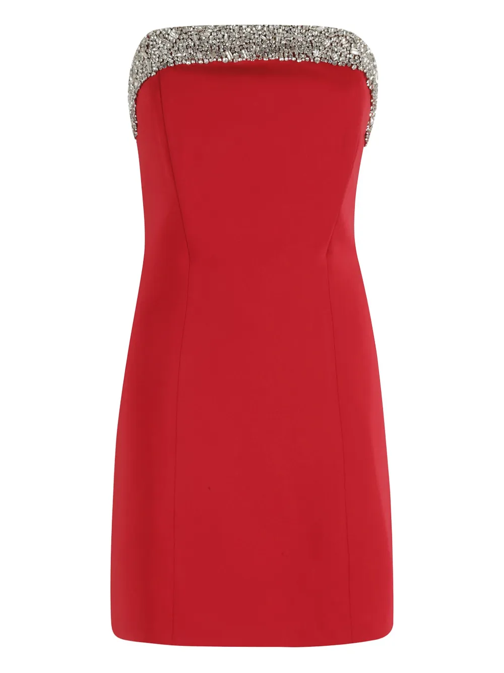 Платье без бретелек, украшенное стразами Amen, зеленый
Платье без бретелек, украшенное стразами Amen, зеленый