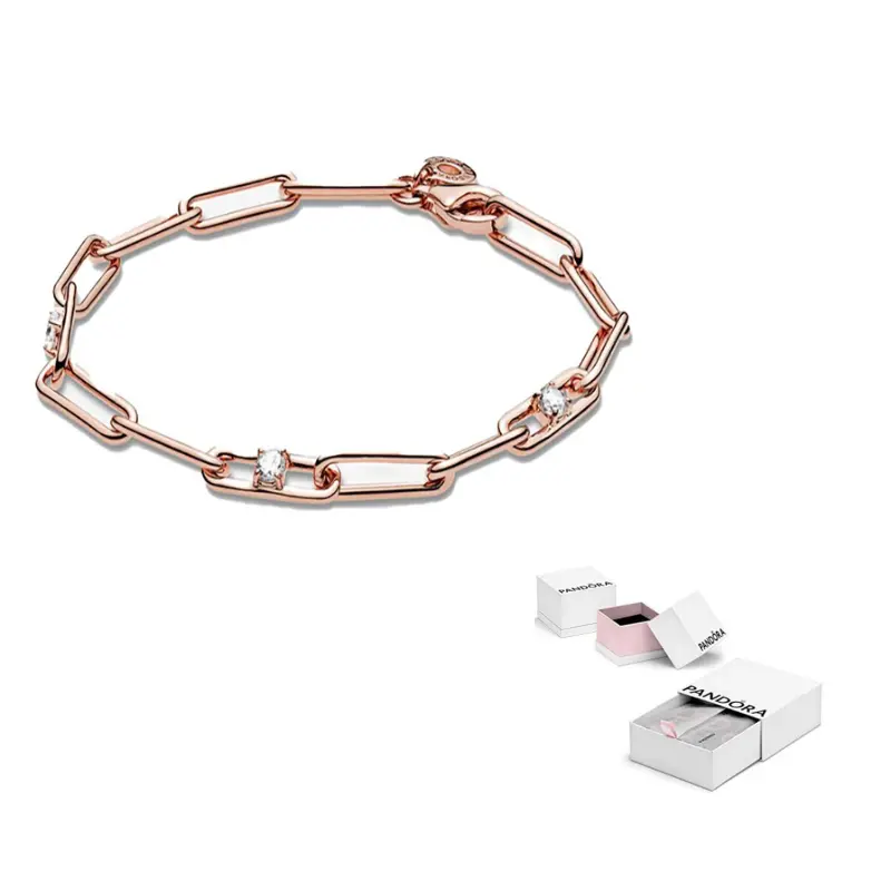 Браслет женский Pandora, розовое золото
Браслет женский Pandora, розовое золото