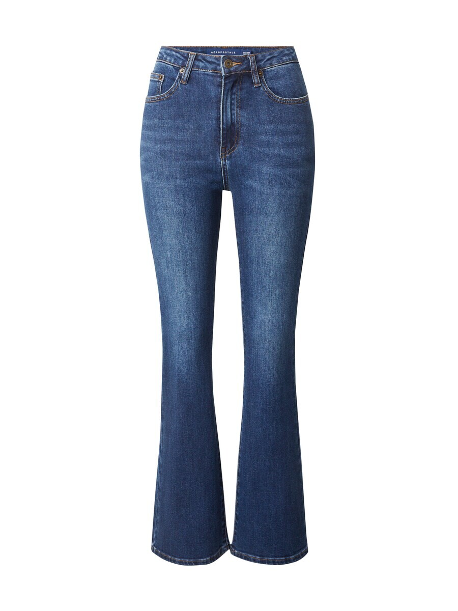 Расклешенные джинсы AÉROPOSTALE, синий джинсовый 
Расклешенные джинсы AÉROPOSTALE, синий джинсовый