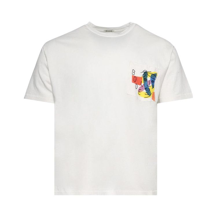 Футболка Bode Portrait Pocket Tee, Cream
Футболка Bode Portrait Pocket Tee, Cream